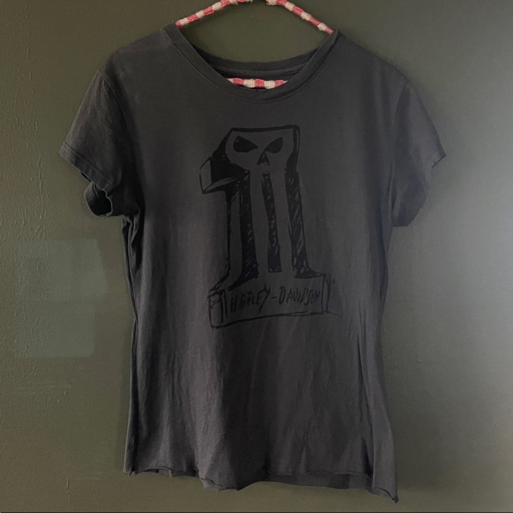 Harley-Davidson Kids Charcoal Graphic Tee